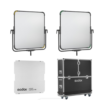 Godox KNOWLED LiteFlow 100 Double-Sided Reflector (40 x 40″, Travel Kit) 1x1m